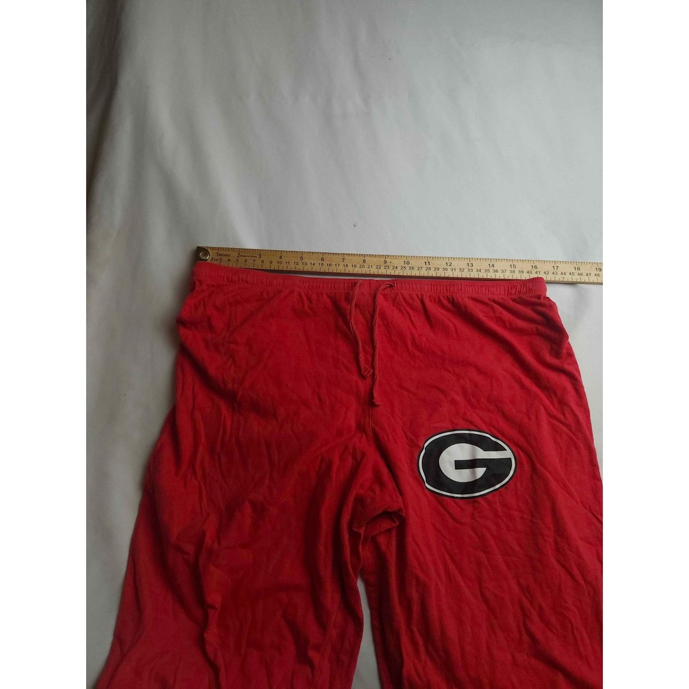 Sideline Apparel Georgia Bulldogs Ombre Lounge Pants Red Pink Womens Medium - Picture 4 of 8